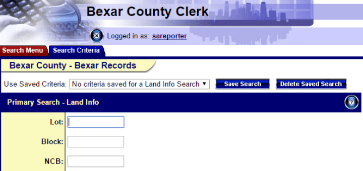 County clerk web search